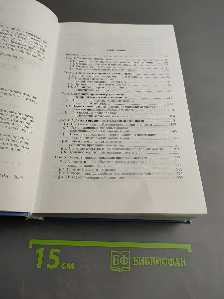 Предпринимательское право (правовая основа предпринимательской деятельности). Учебник для вузов