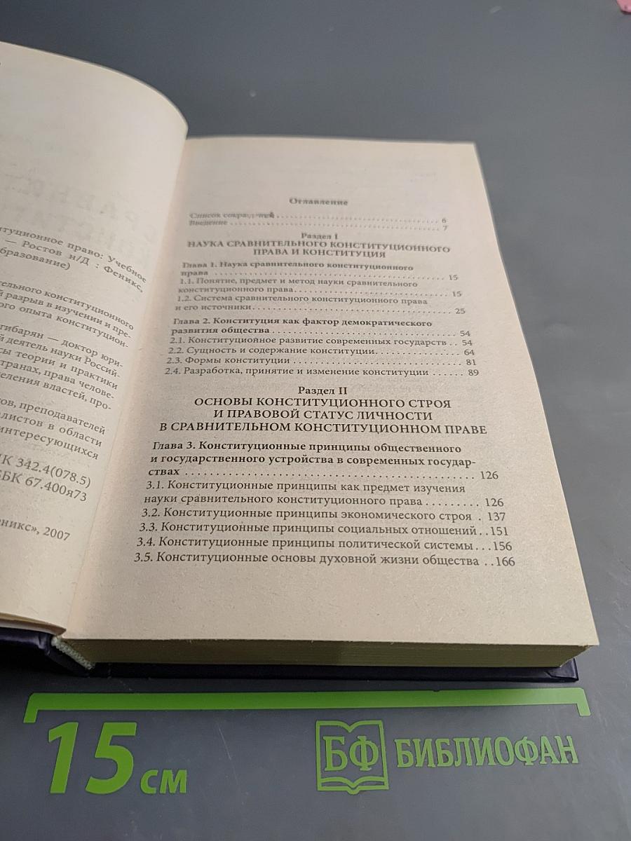 Сравнительное конституционное право