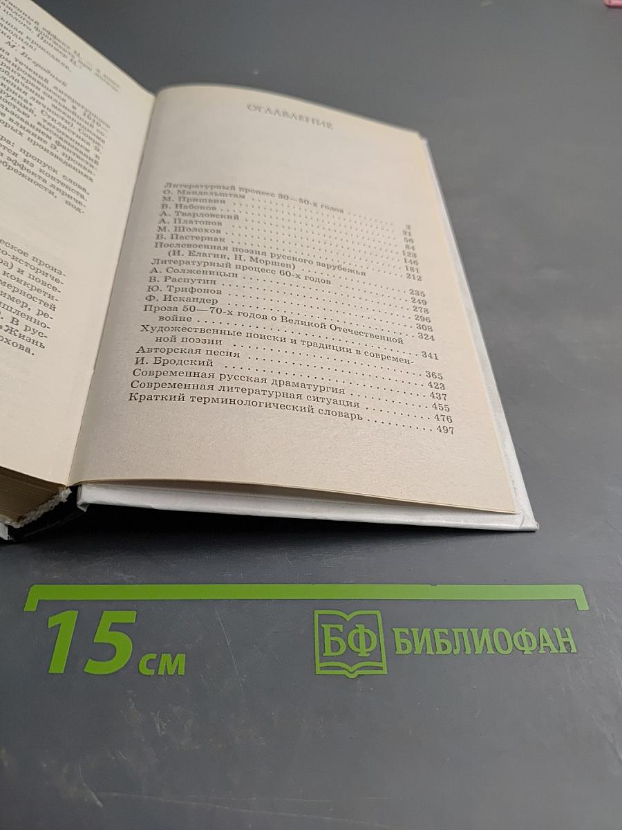 Русская литература XX века 11 класс