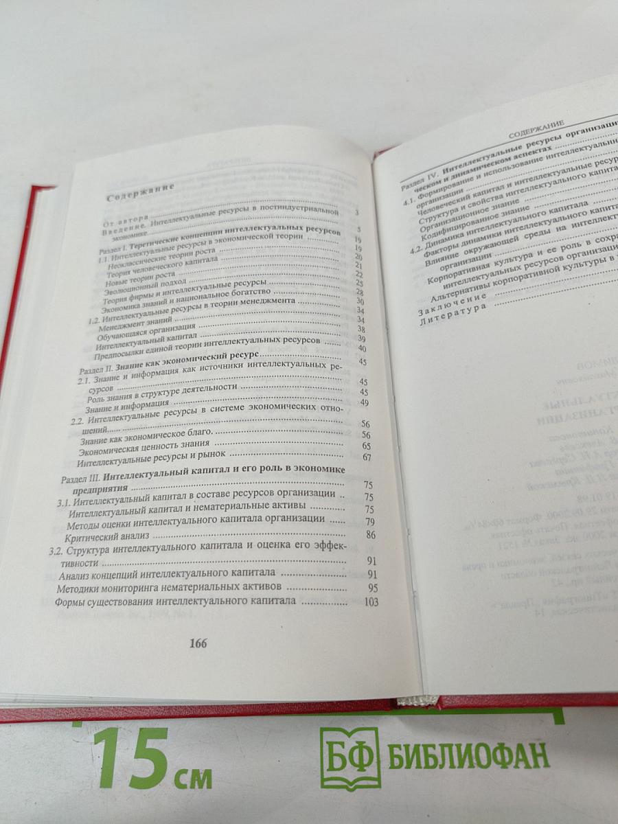 Интеллектуальные ресурсы организации