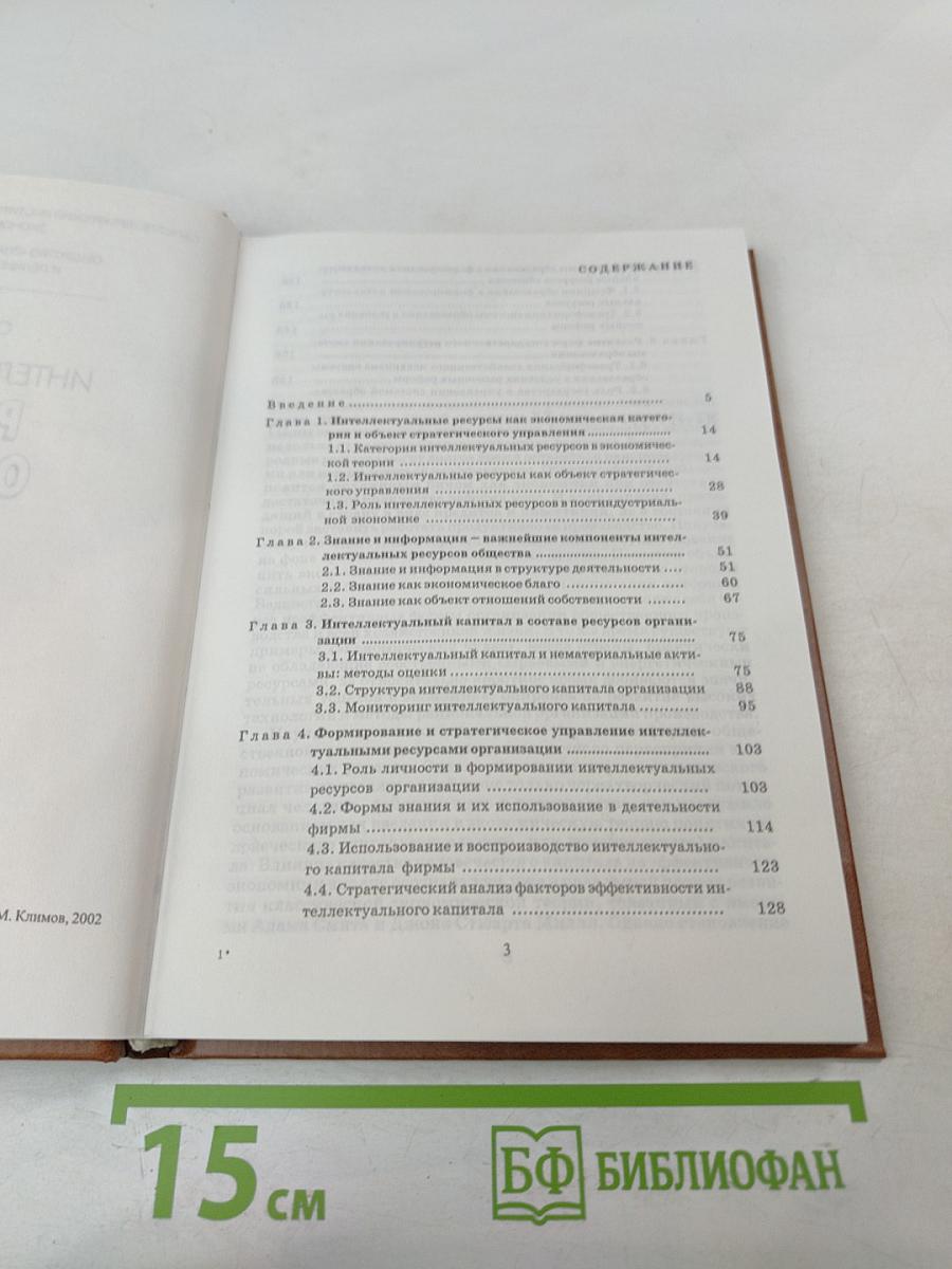 Интеллектуальные ресурсы общества