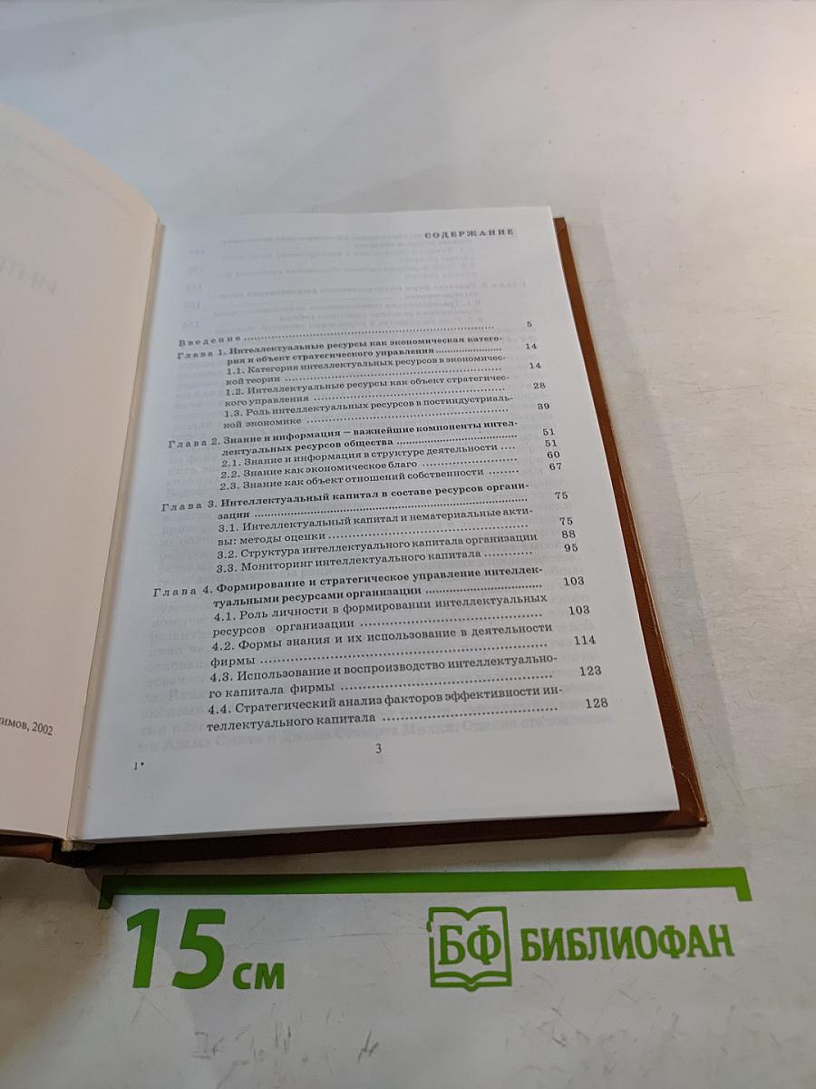 Интеллектуальные ресурсы общества