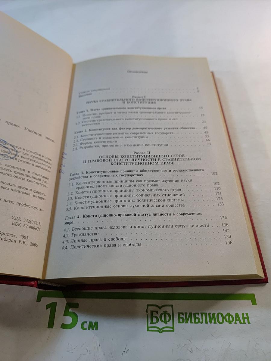 Сравнительное конституционное право