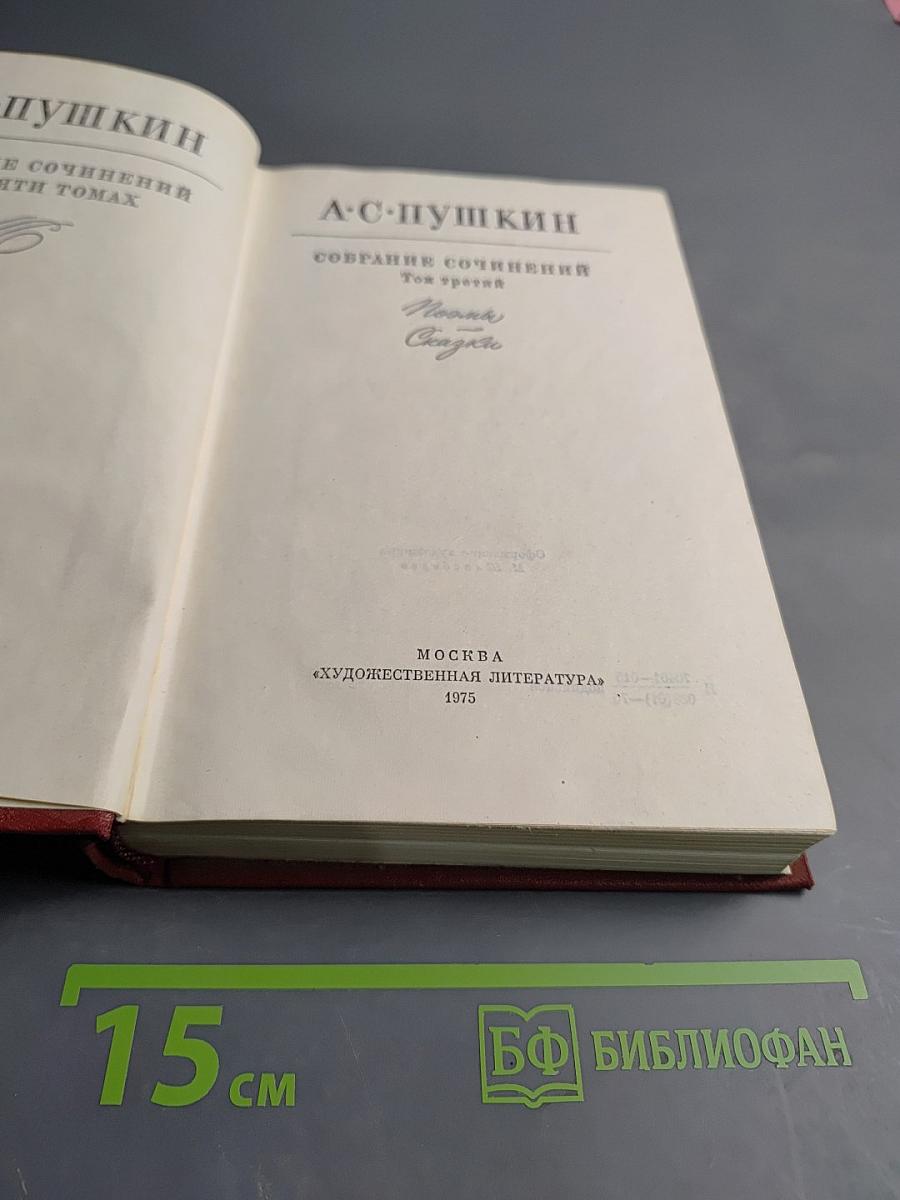 Собрание сочинений в десяти томах. Том 3: Поэмы. Сказки.