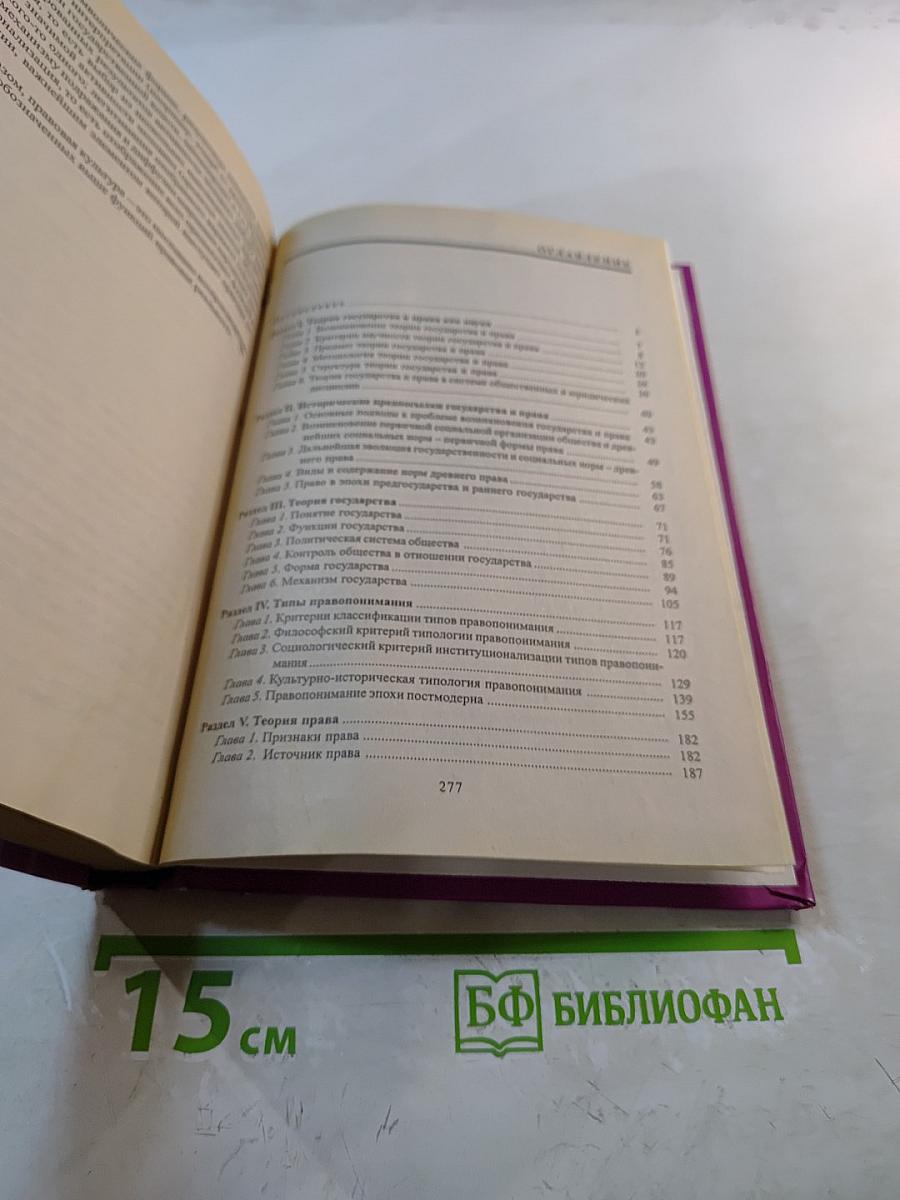 Теория государства и права