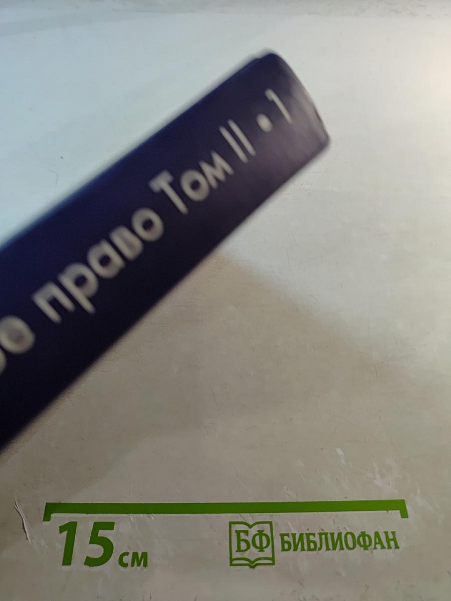 Гражданское право. Том II. Полутом 1