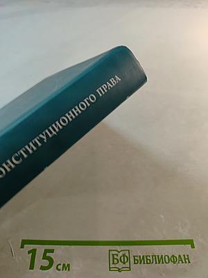 Актуальные проблемы конституционного права. Часть первая