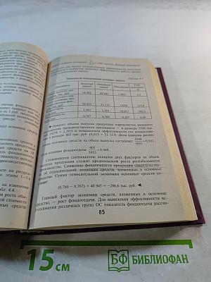 Комплексный экономический анализ хозяйственной деятельности