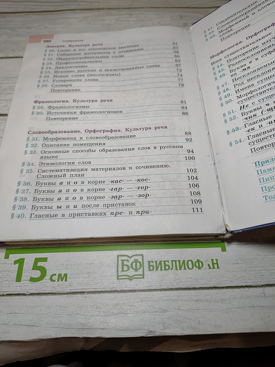 Русский язык 6 класс. Часть 1