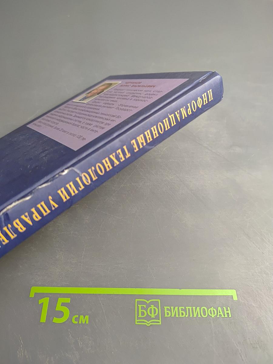 Информационные технологии управления