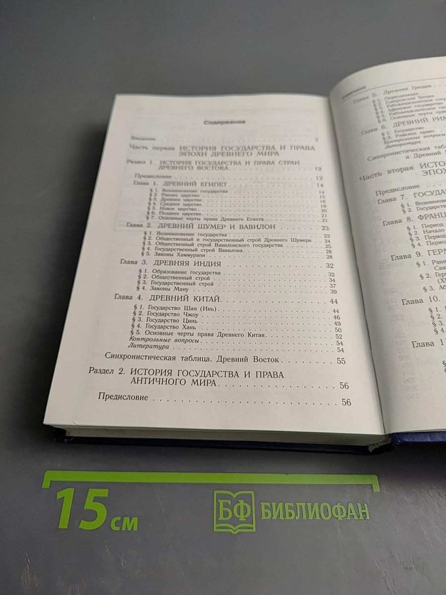 История государства и права зарубежных стран