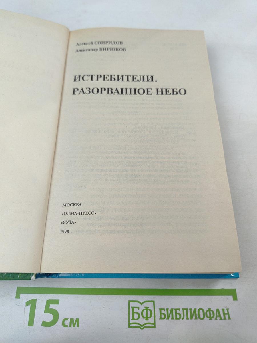 Истребители. Разорванное небо