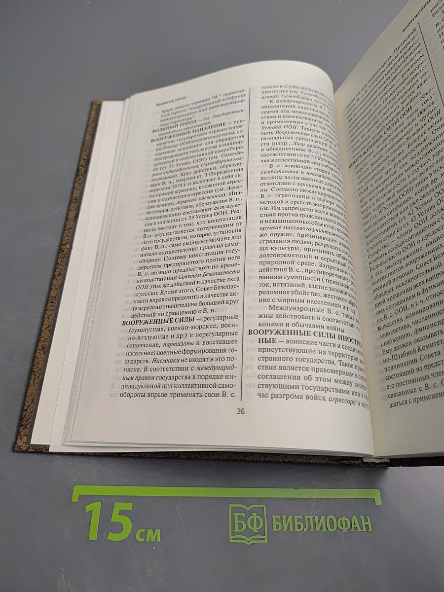 Международное право. Словарь-справочник