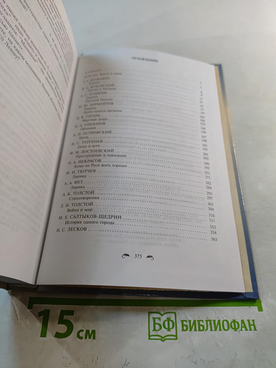 Русская литература XIX века, 10 класс. Учебник-практикум