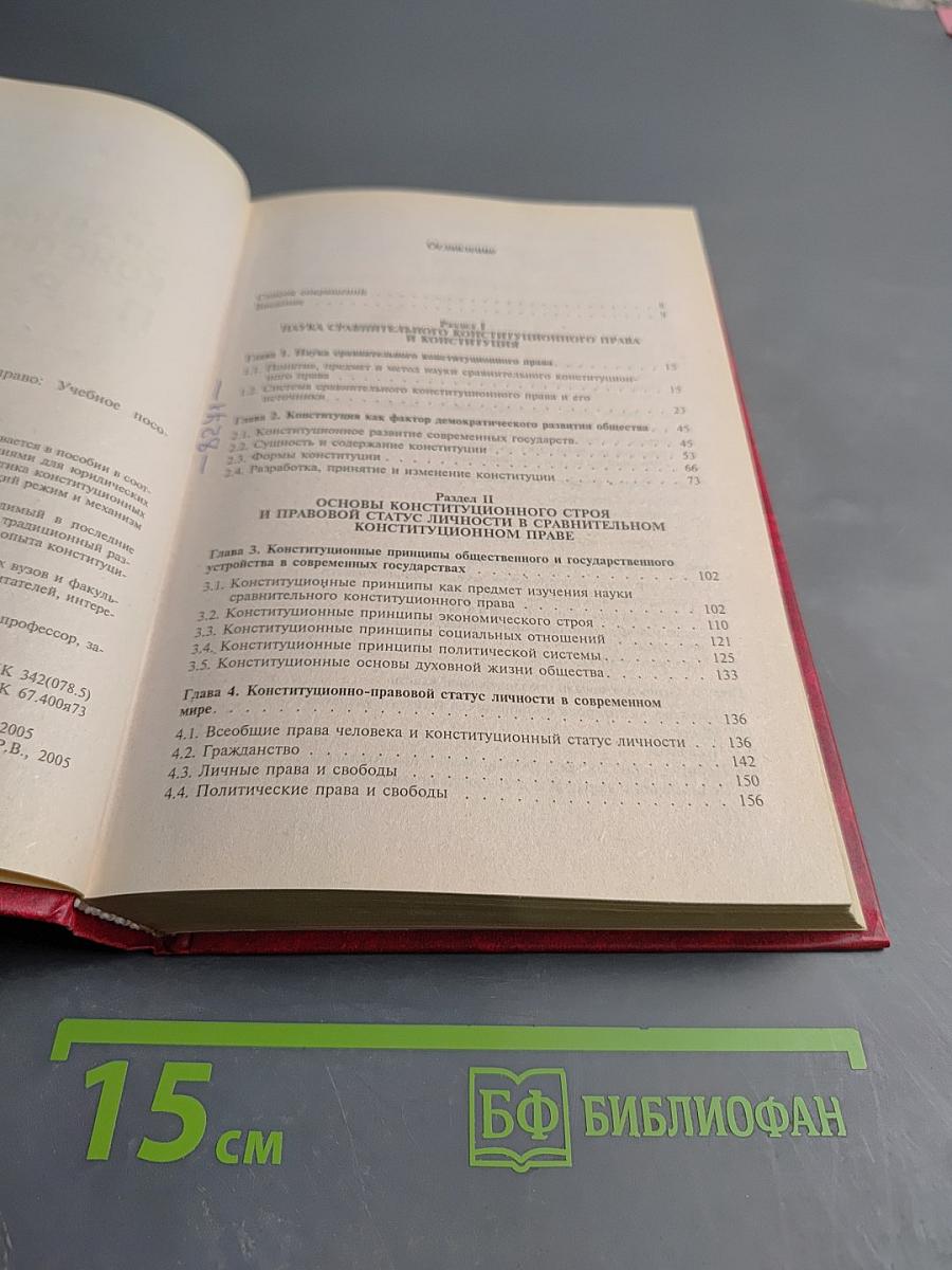 Сравнительное конституционное право