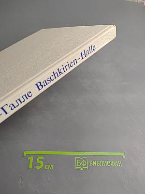 Башкирия-Галле. Братские связи