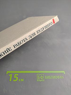 Ст. шацкий: работа для будущего