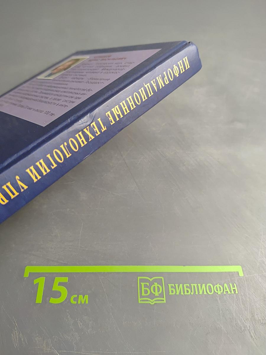 Информационные технологии управления