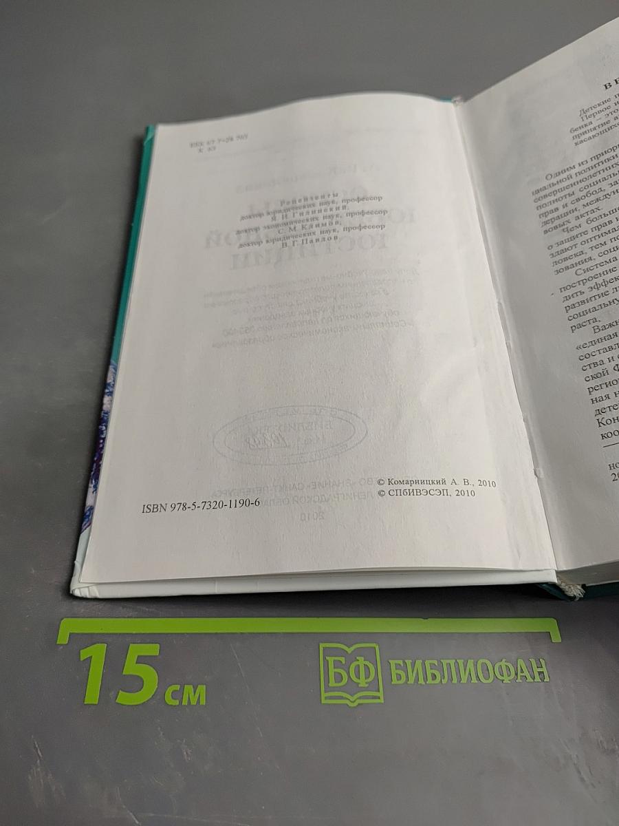 Основы ювенальной юстиции