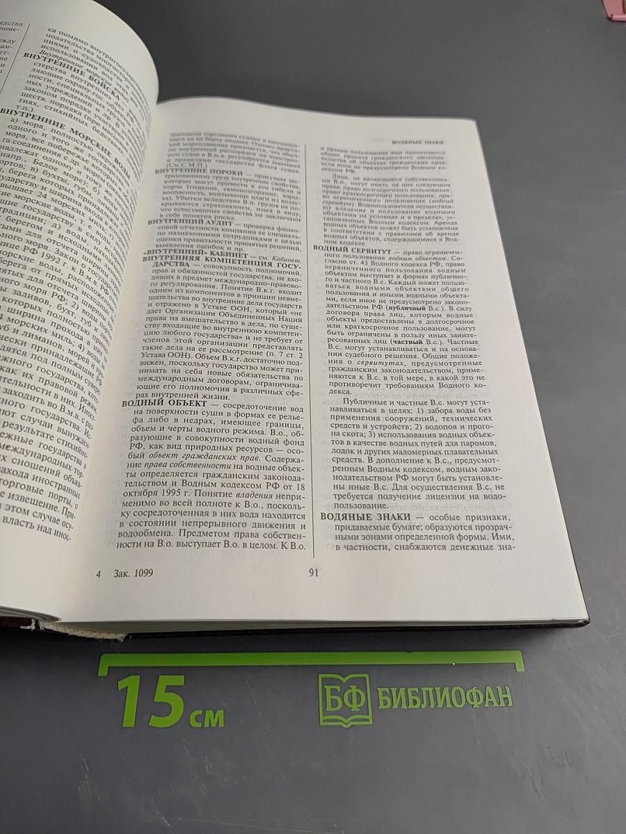 Большой юридический словарь