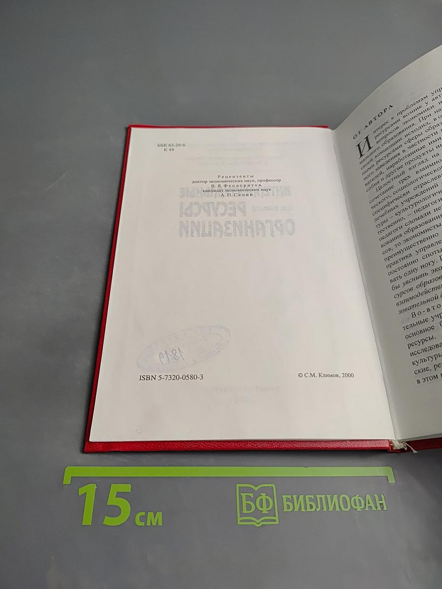 Интеллектуальные ресурсы организации