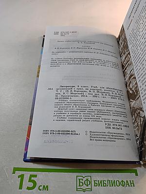 Литература. 9 класс. Часть 2
