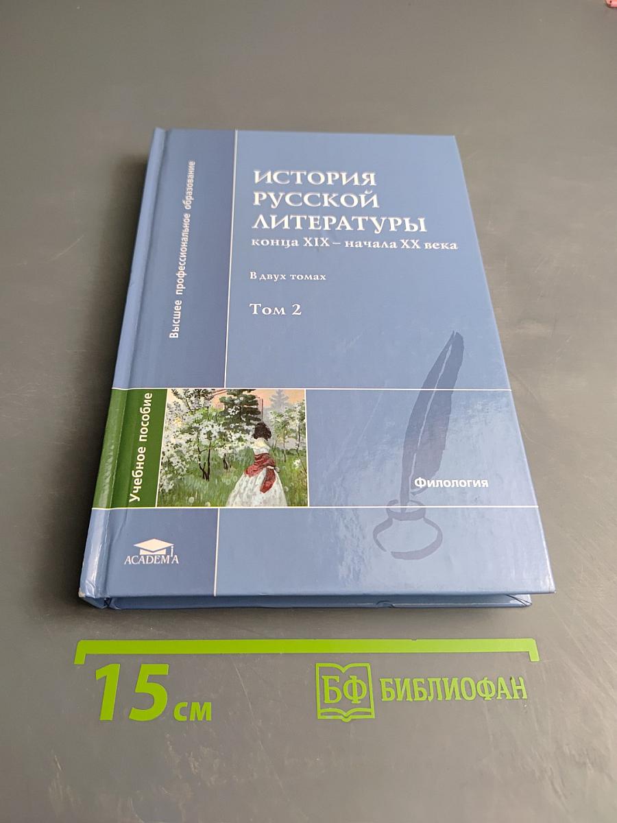 История русской литературы конца XIX – начала XX века. В двух томах. Том 2. Учебное пособие
