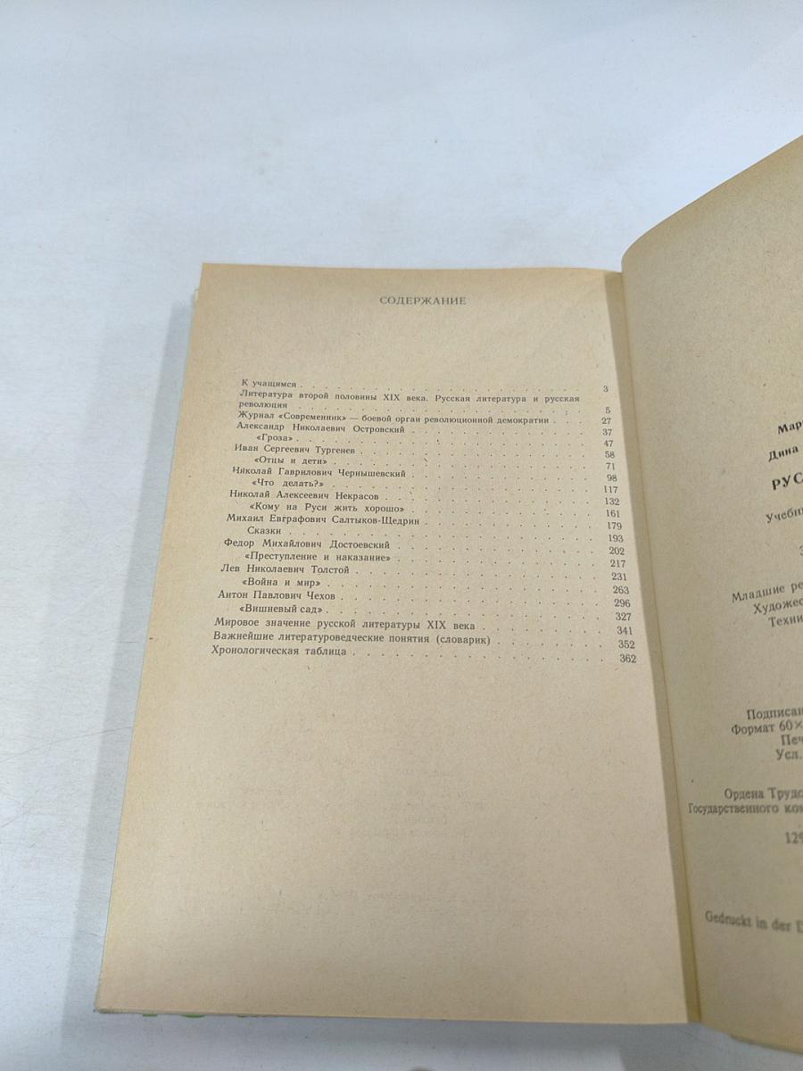 Русская литература. Учебник для 9 класса