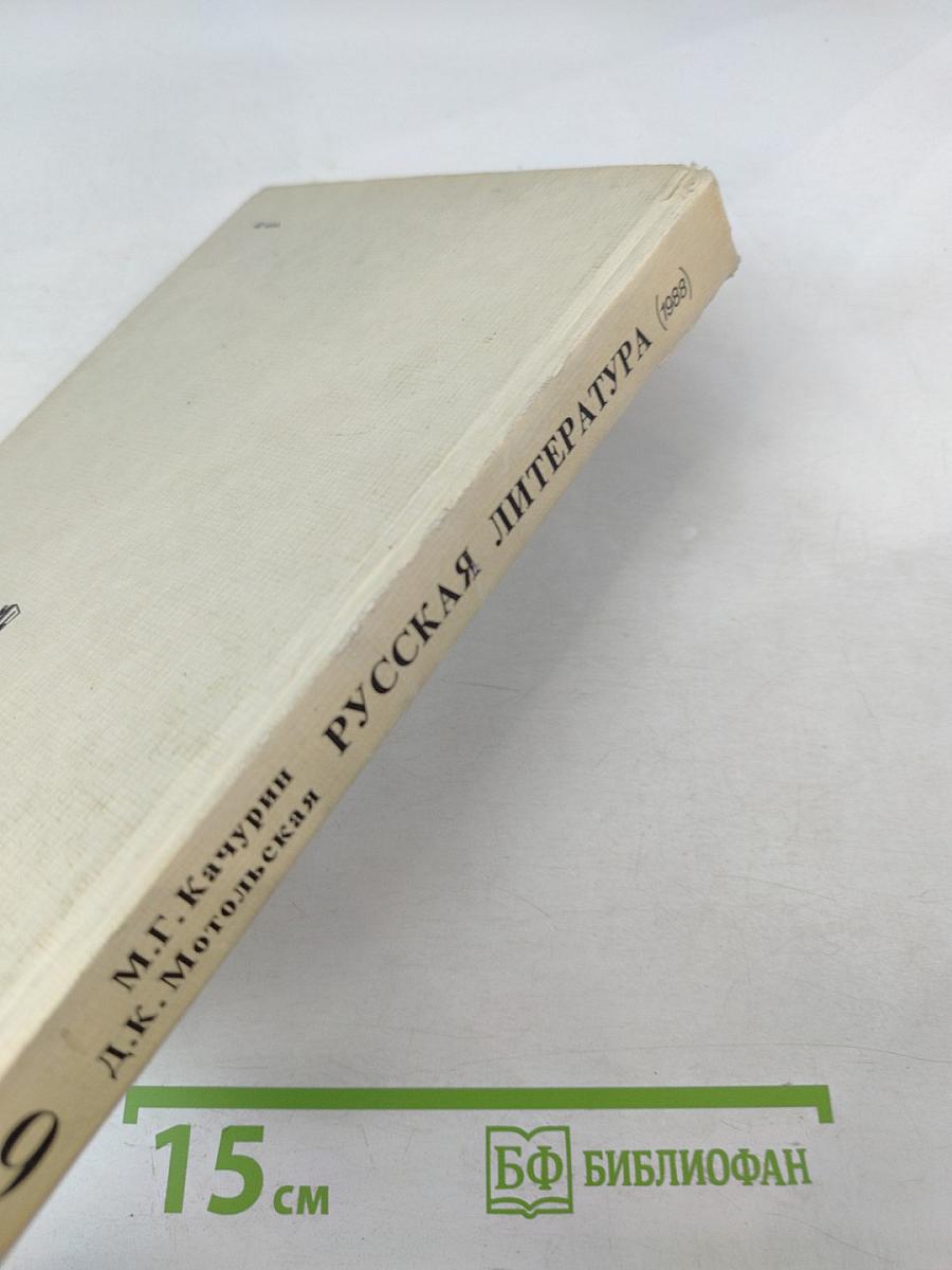 Русская литература. Учебник для 9 класса