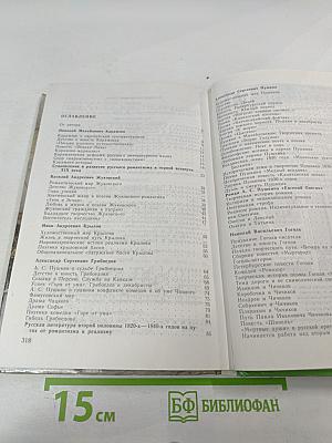 Русская литература XIX века. 10 класс. Часть 1