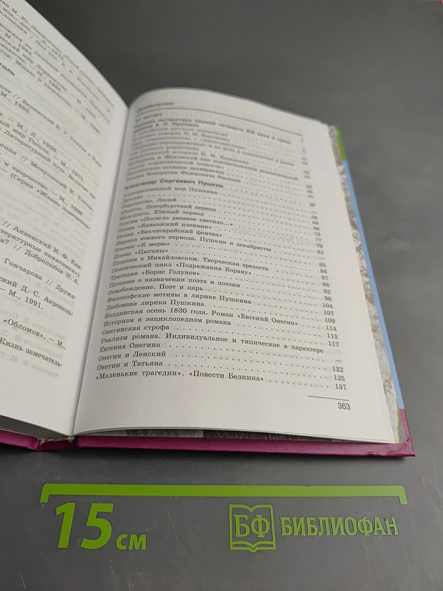 Литература 10 класс, Часть 1