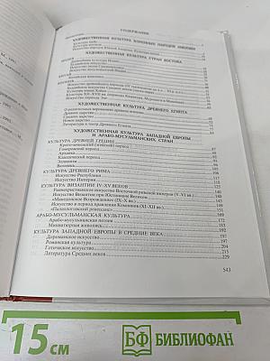 Мировая художественная культура