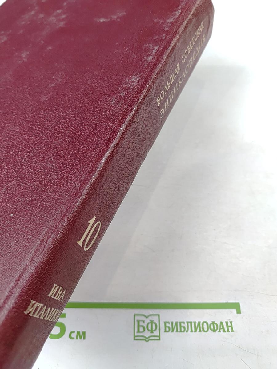 Большая Советская Энциклопедия. Том 10: Ива - Италки