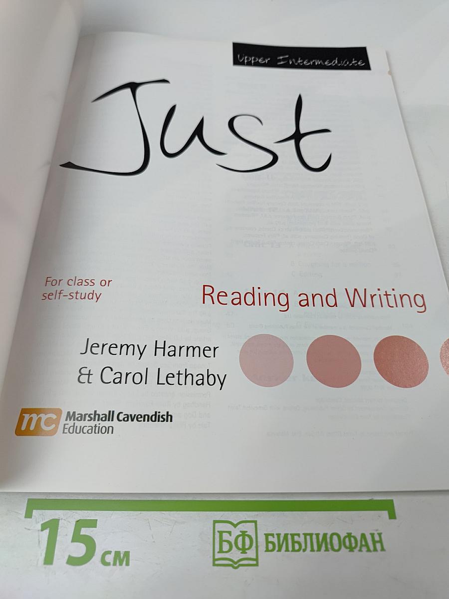 Just Reading and Writing Upper Intermediate