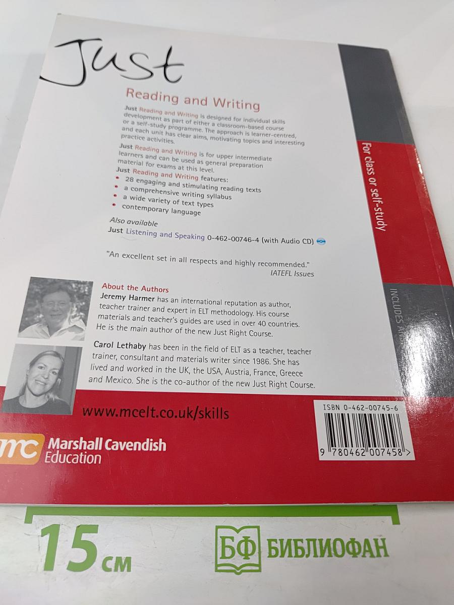 Just Reading and Writing Upper Intermediate