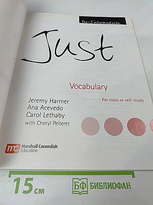 Just Vocabulary Pre-Intermediate