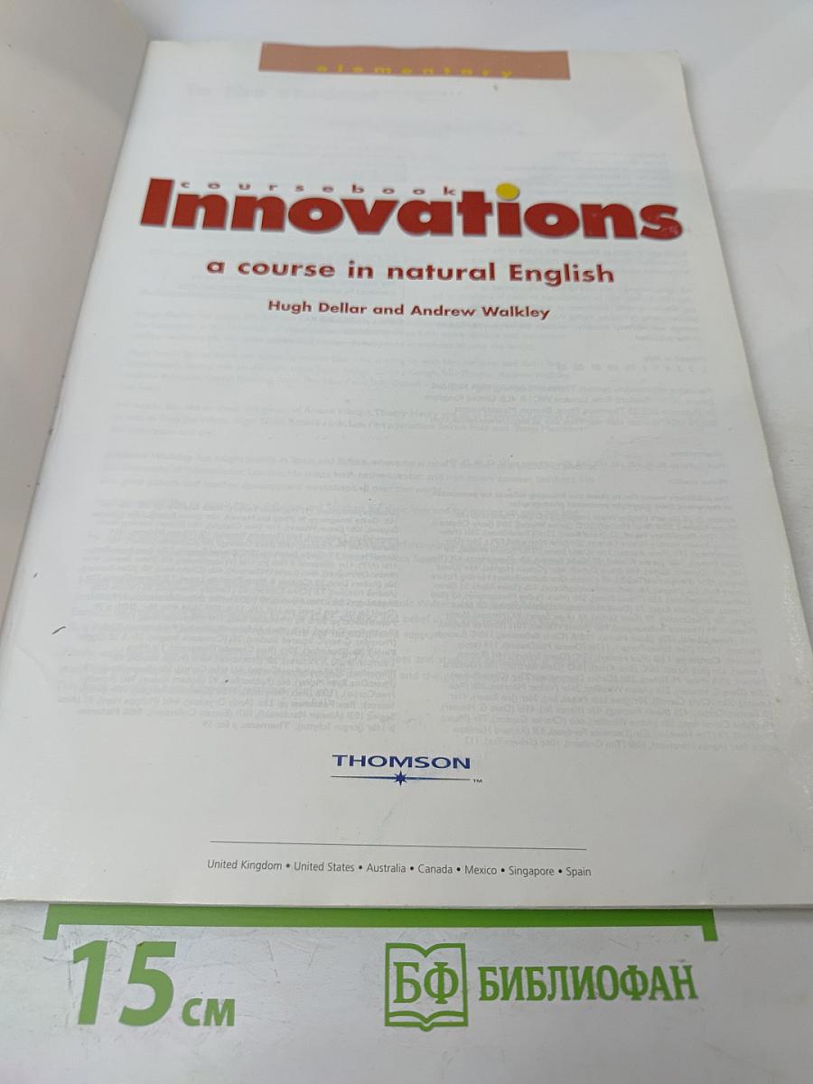 Innovations Elementary Coursebook
