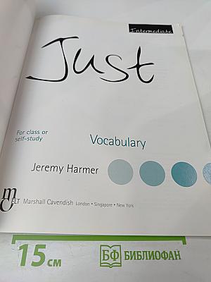 Just Vocabulary. Intermediate