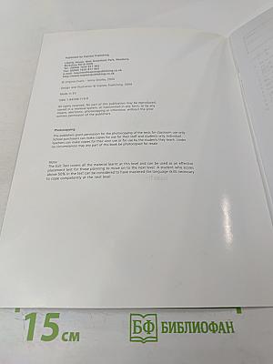 Test booklet upstream pre-intermediate