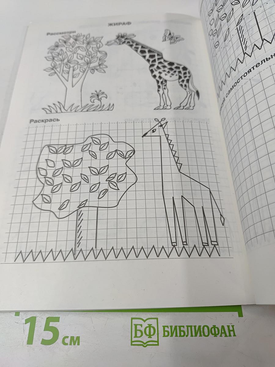 Рисуем по клеткам. Животные