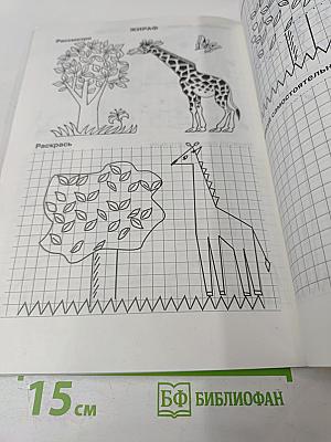 Рисуем по клеткам. Животные