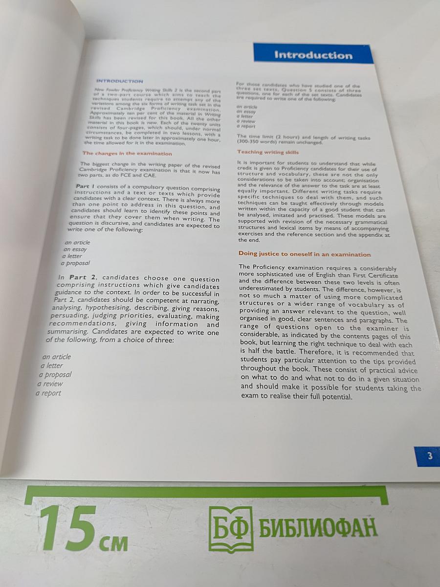 New Fowler Proficiency Writing Skills 2