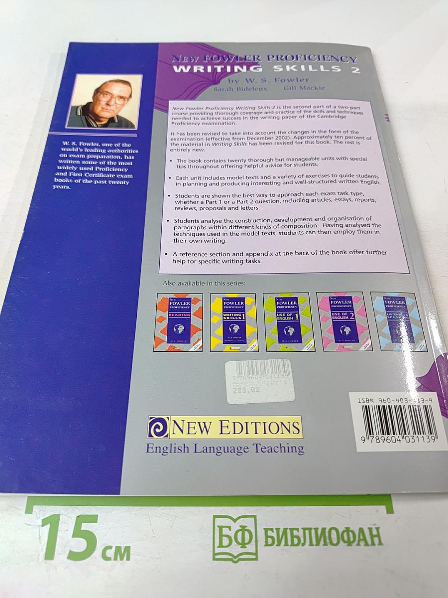 New Fowler Proficiency Writing Skills 2