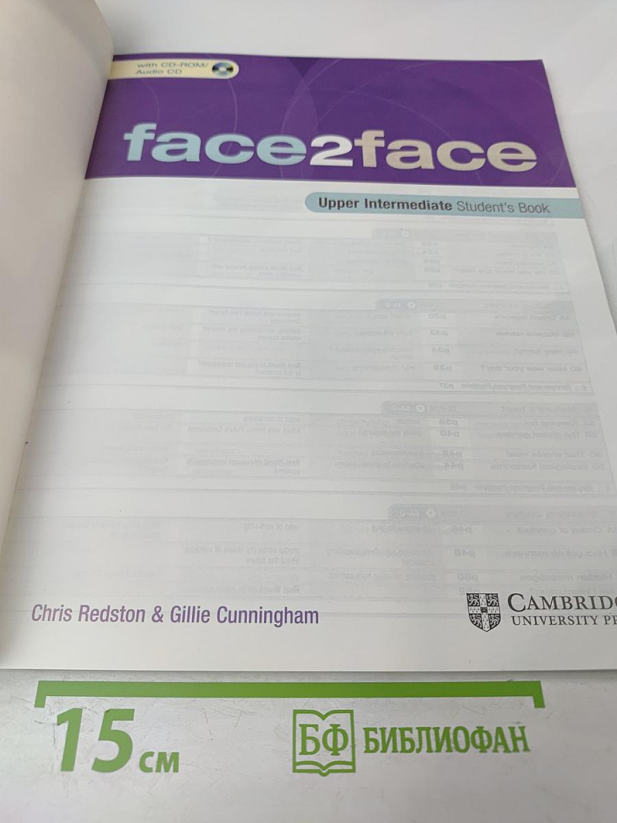 face2face Upper Intermediate Student's Book