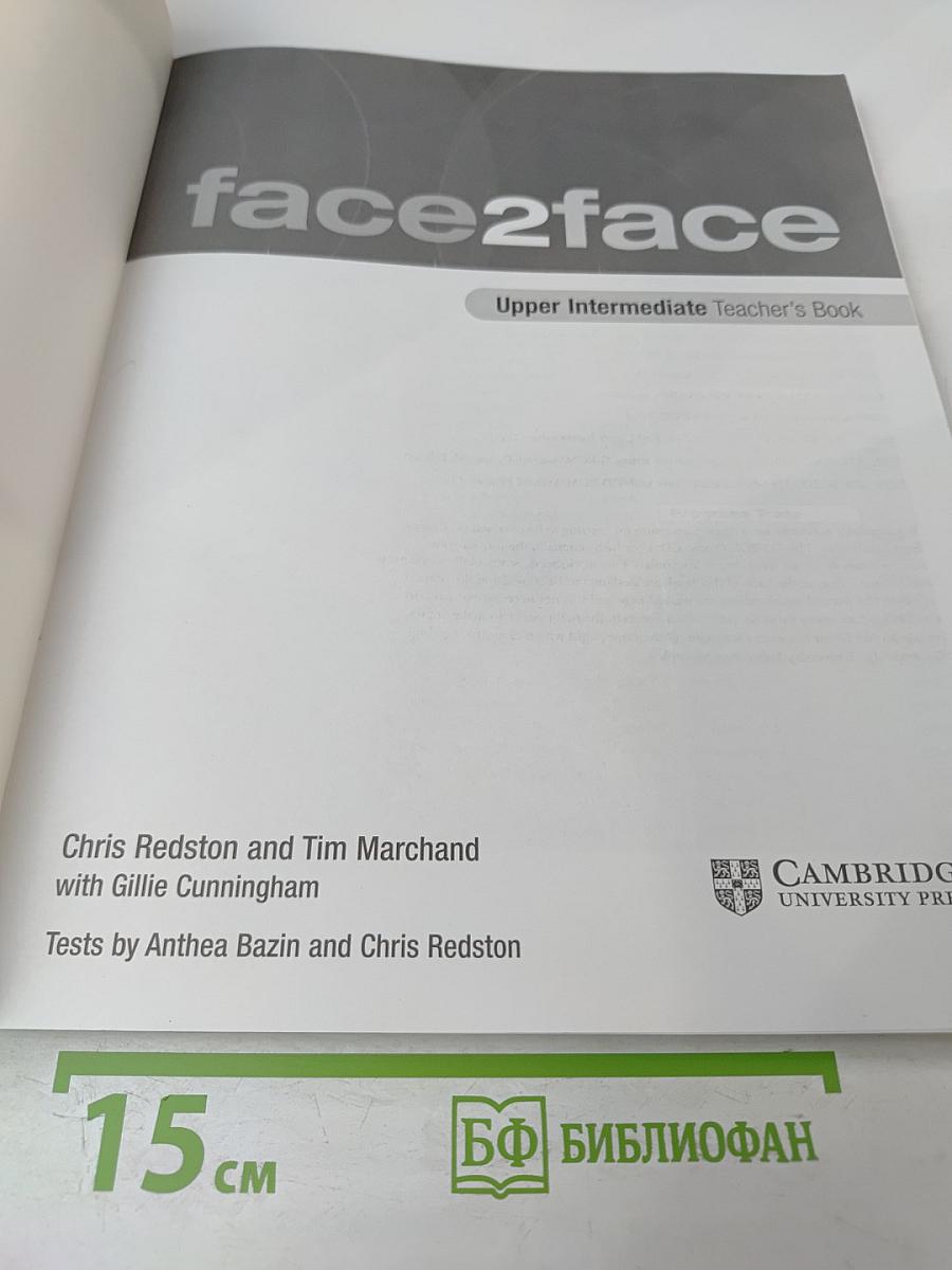 face2face Upper Intermediate Teacher's Book