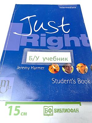 Just Right Student's Book Intermediate