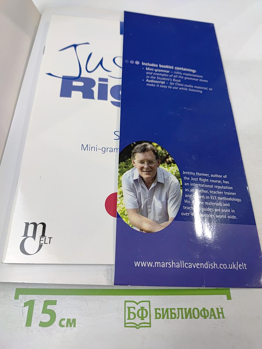 Just Right Student's Book Intermediate
