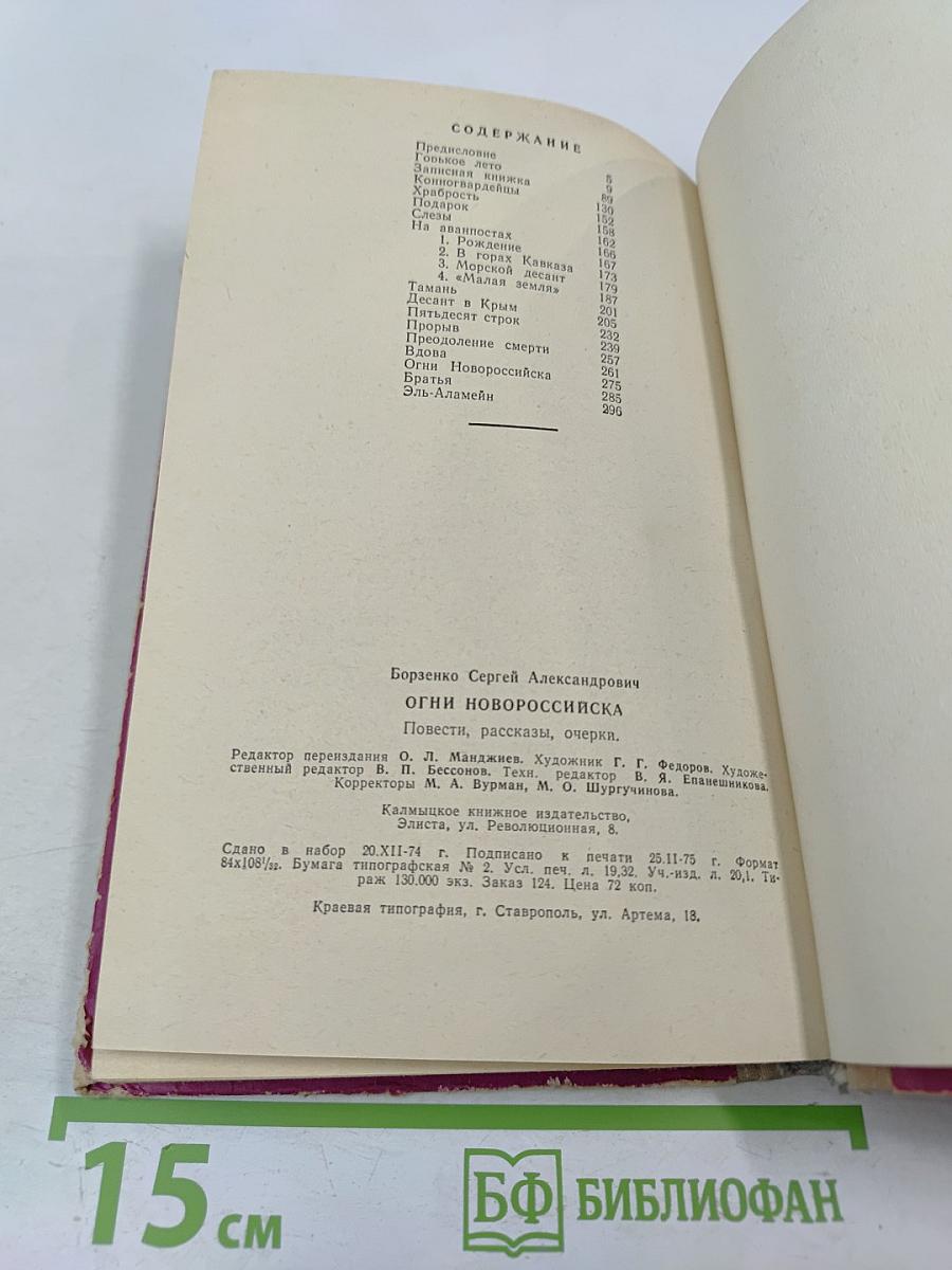 Огни Новороссийска