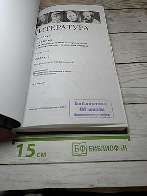Литература. 9 класс. Учебник. Часть 2