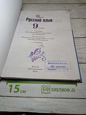 Русский язык 9 класс